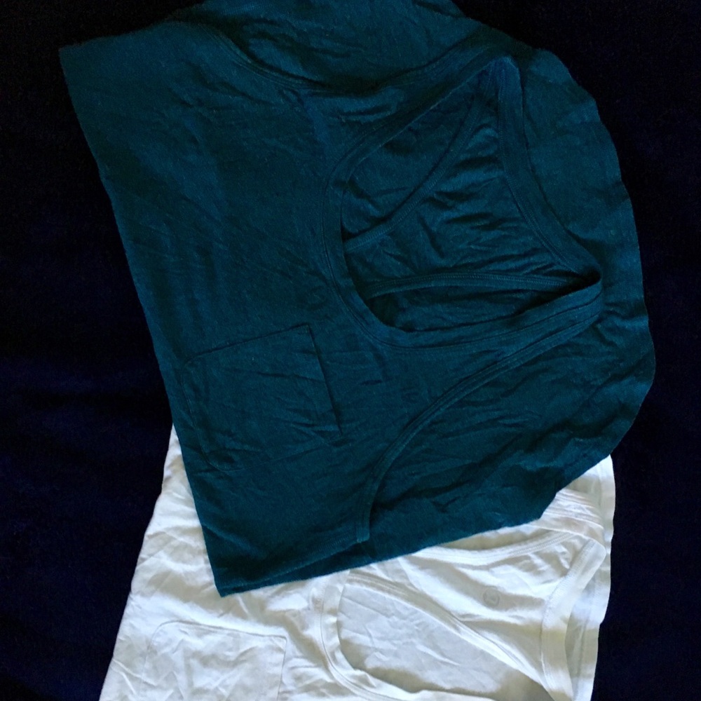 Lot of 2 lululemon racerback tanks - XS